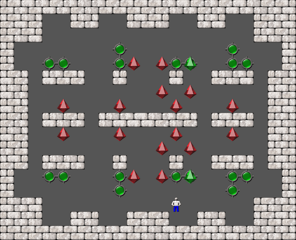 Sokoban Bugs1005 collections level 675